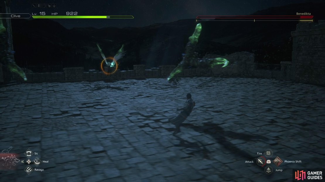 The Talon Combo will start off with the claws like this.