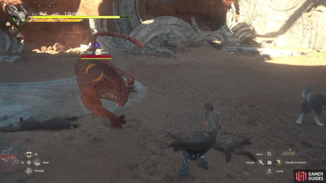This is a pretty standard claw swipe move and very easy to avoid.