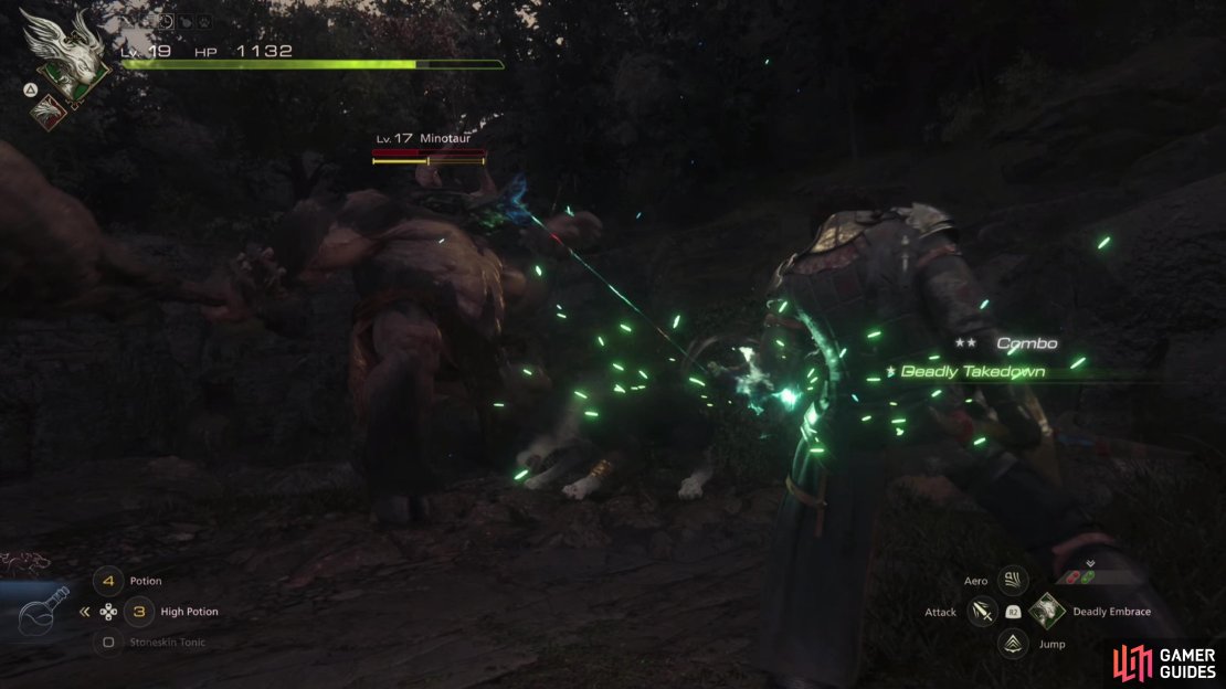The first noteworthy enemy you&rsquo;ll face is a Minotaur, who is more of a damage sponge you&rsquo;ll need to spend time staggering.