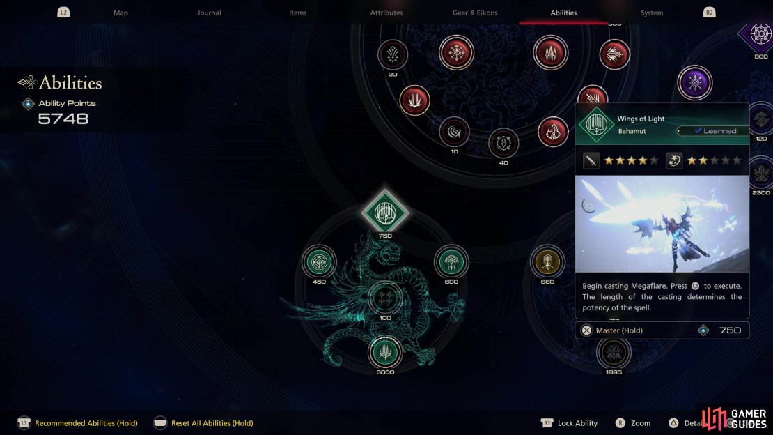 At the start of this quest you&rsquo;ll be able to invest in the newly unlocked Bahamut tree.