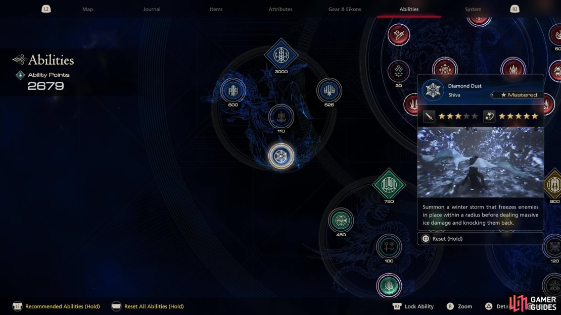 At the start of this quest you&rsquo;ll be able to invest in your newly unlocked Shiva !Eikon tree.