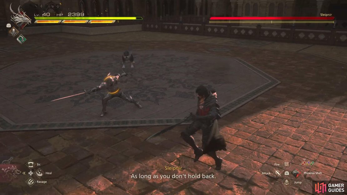 The Sword Combo in the first phase is pretty easy to dodge.