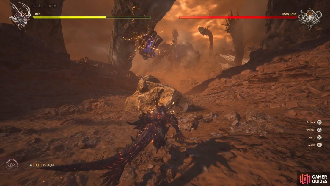 Make sure you avoid hitting the fallen rocks on the path.