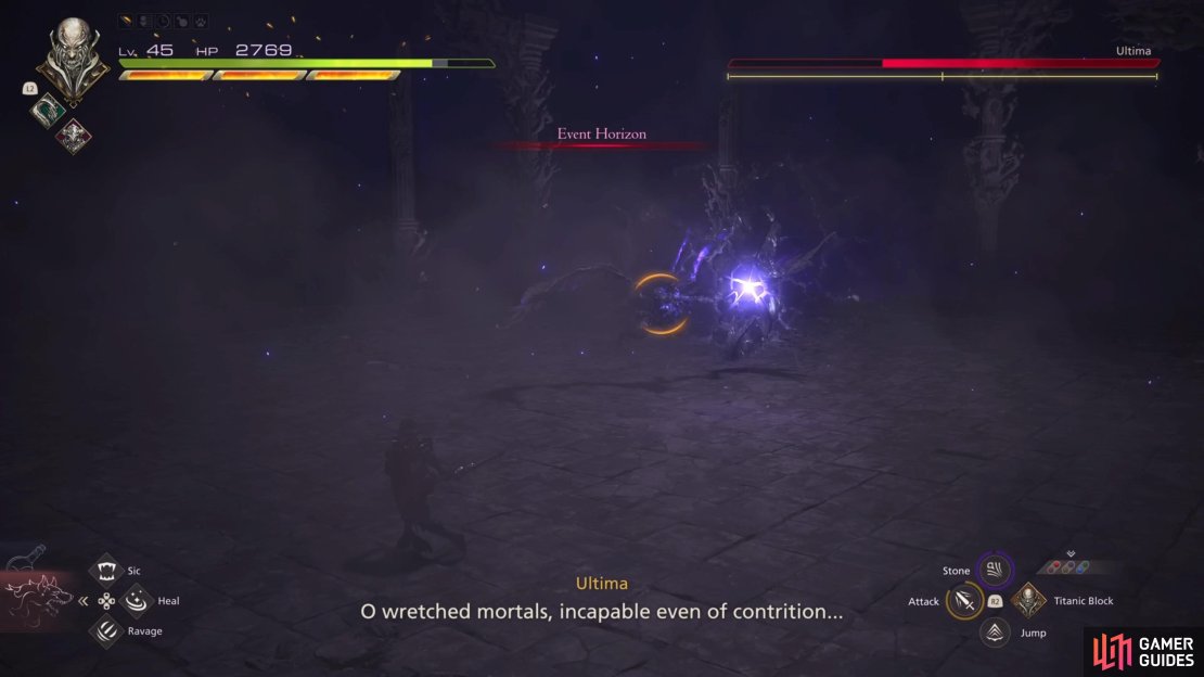 Event Horizon is nothing more than a move that pulls you towards it.
