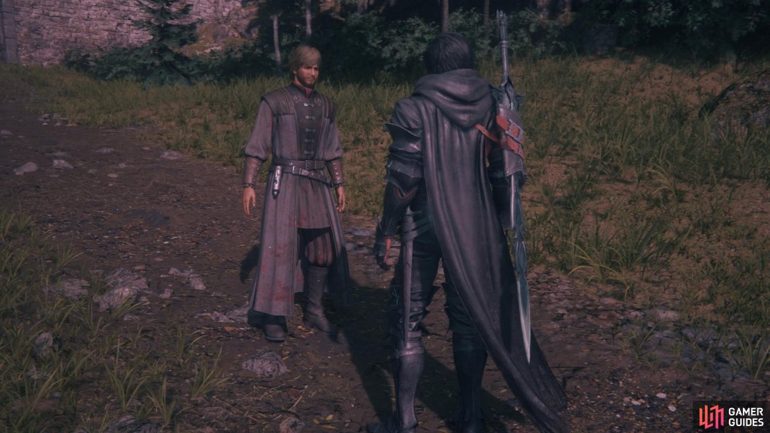 Alistair Rockford, attendant to Clive&rsquo;s aunt in Final Fantasy 16.