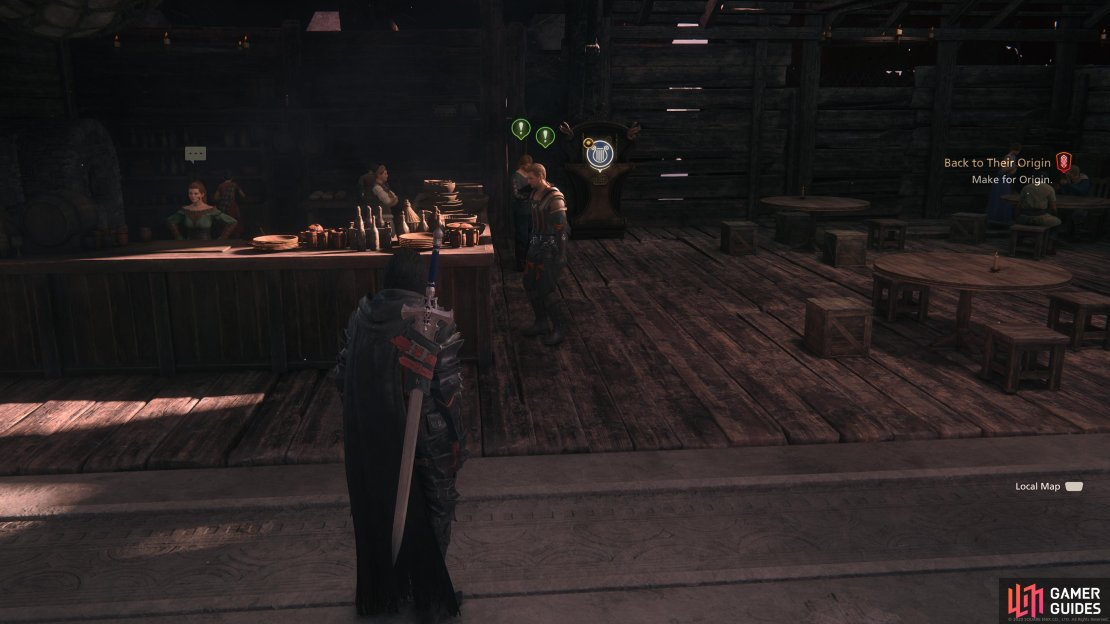 Find !Gav at the bar in the Hideaway.
