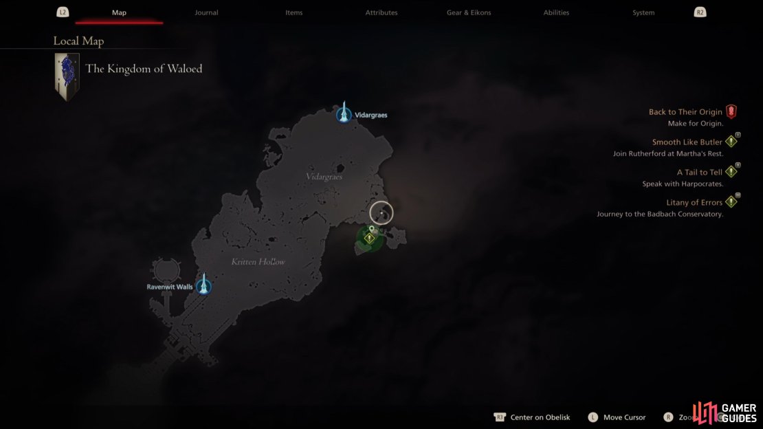 Head to this location on the map