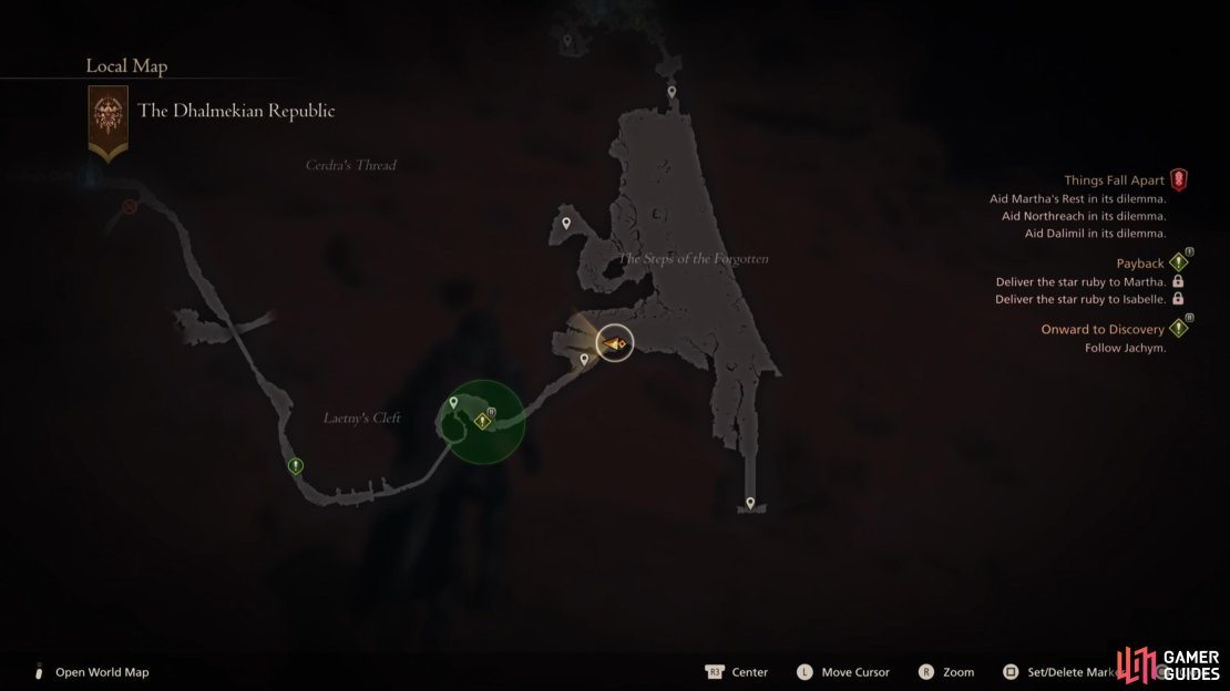 Head to this location and take on The Wailing Echo.