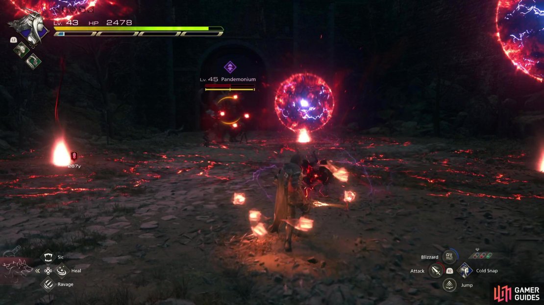 After the first stagger phase, Pandemonium&rsquo;s Sanguine Rite will begin dropping three orbs to the ground instead of the usual one.
