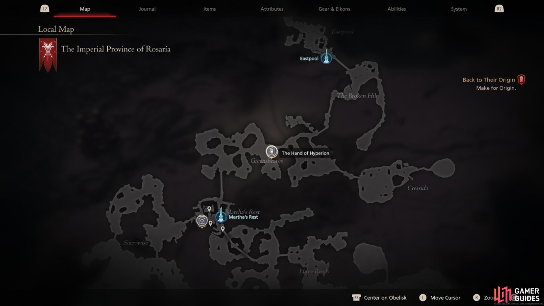 The Phoenix Chronolith Trial is located in Greensheaves in Rosaria