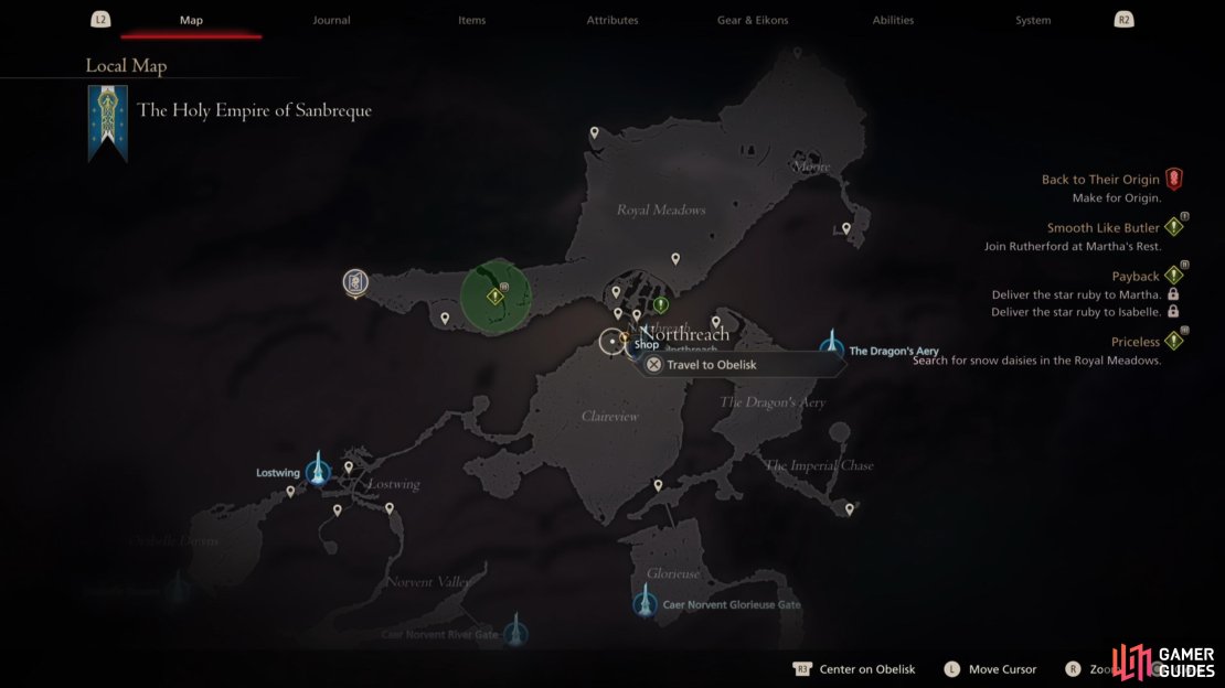 Head to this location on the map to find the Oillepheist Bull