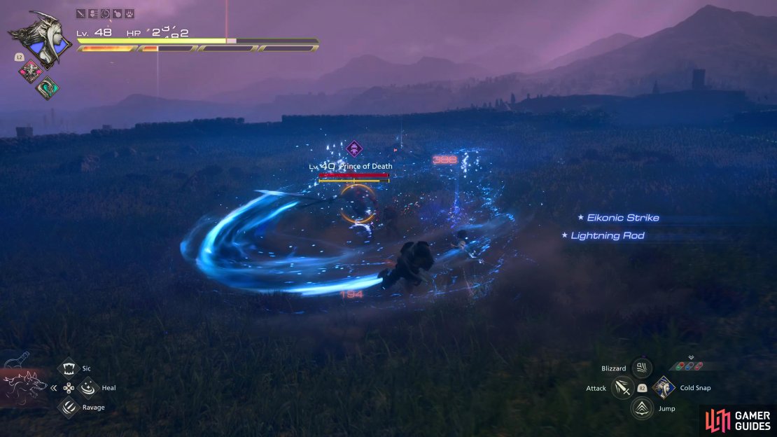 Spin to Win has the Prince of Death close the distance and spin three times with its scythe.