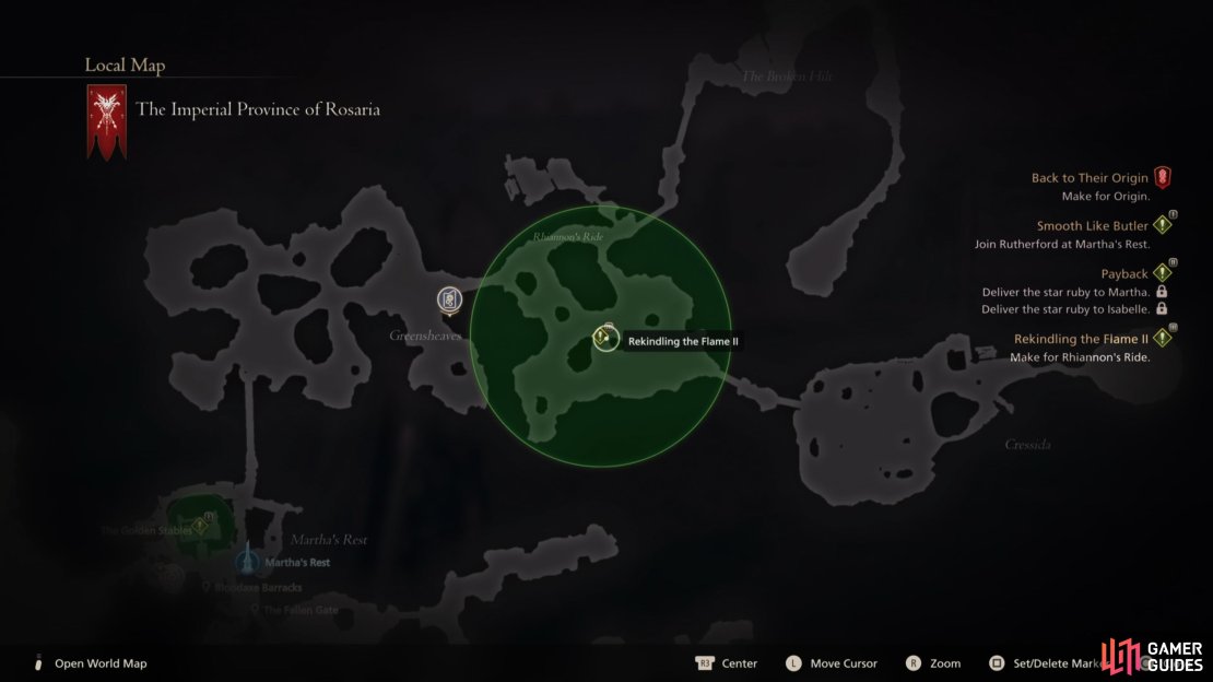 Head to this location on the map to find 
