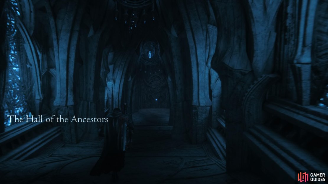 Entering The Hall of The Ancestors.