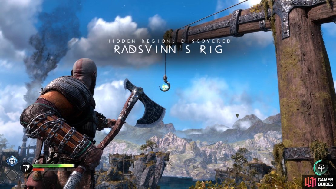 You&rsquo;ll find the Odin&rsquo;s Raven perched on the crane hook here.