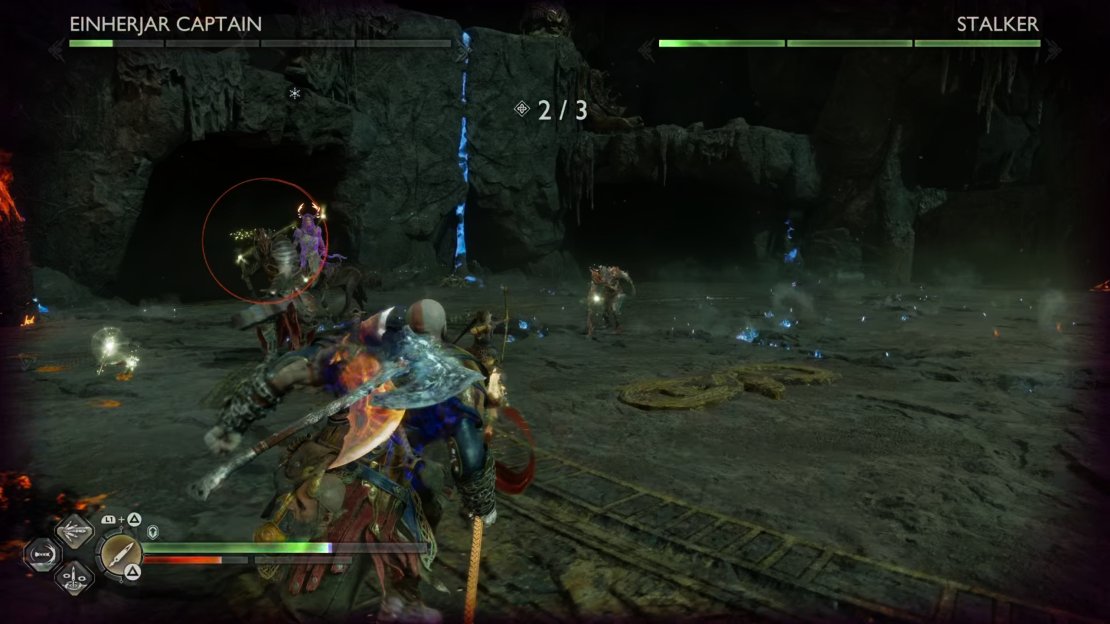 In the third wave, kill the Draugr first, then the Einherjar Captain, then the Stalker