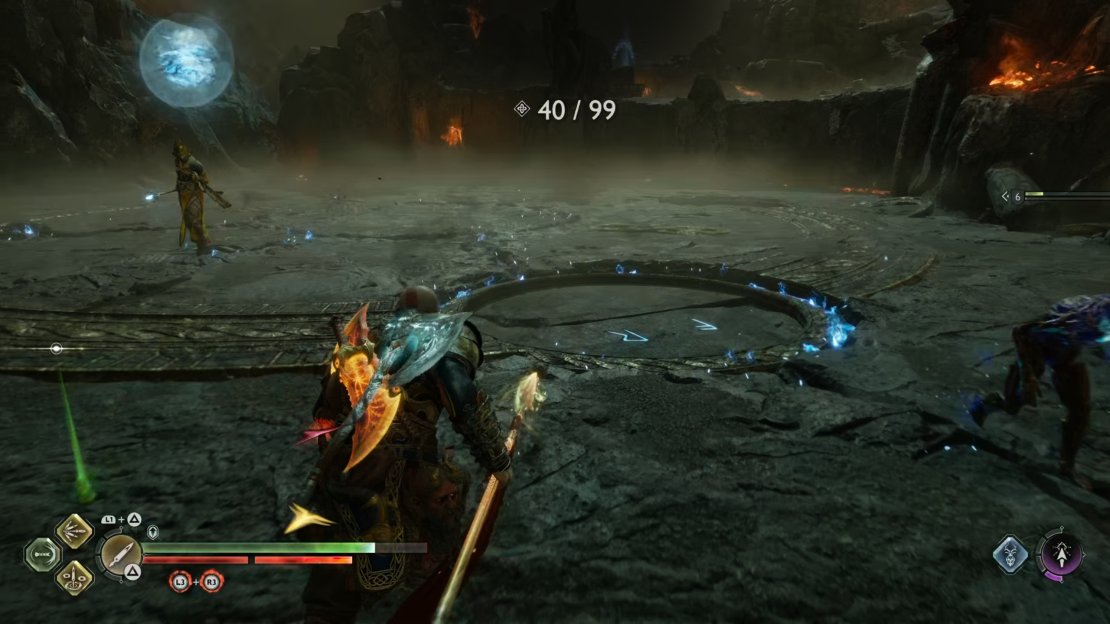 You need to shoot the orbs cast by Light Elves before they reach you.