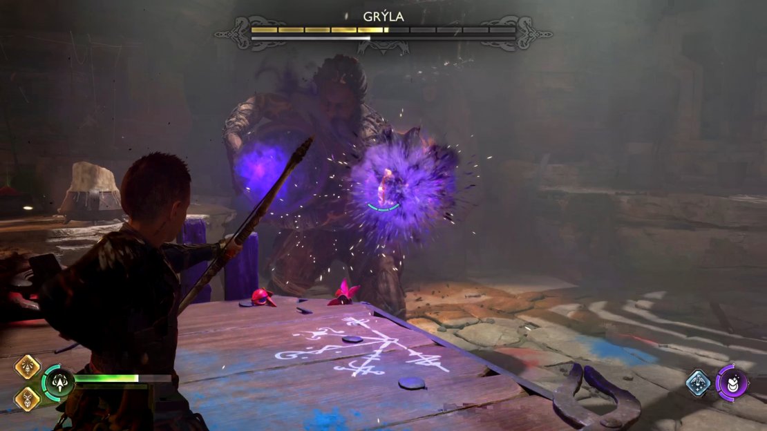 You&rsquo;ll need to shoot the slow-moving floating orbs before they reach you.