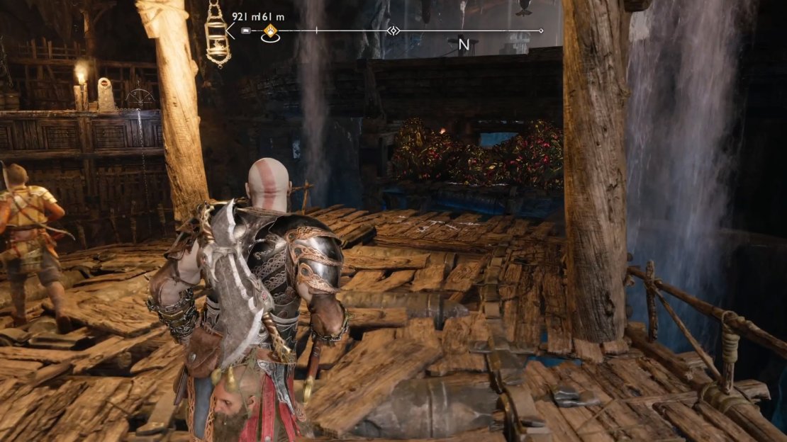 This debris will be blocking your way to the Artifact