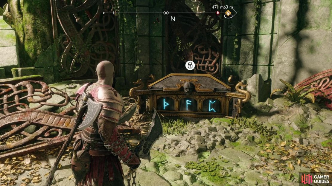 Search some ruins to find this area&rsquo;s Nornir Chest.