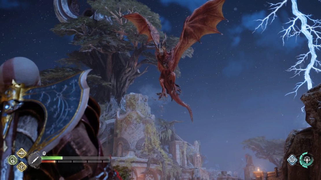 The Crimson Dread is the dragon that&rsquo;s been annoying you throughout The Plains