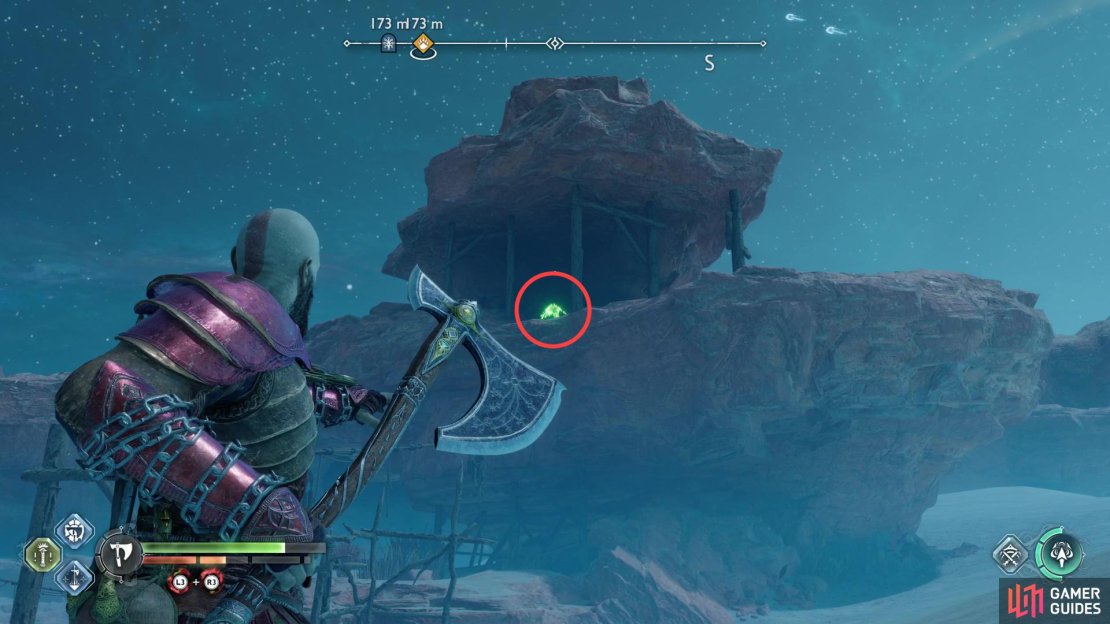 You can find one of Odin&rsquo;s Ravens hiding in a shelter along the eastern edge of the region.