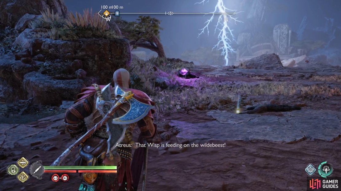 It&rsquo;s pretty easy to spot the Wisps feeding on animals