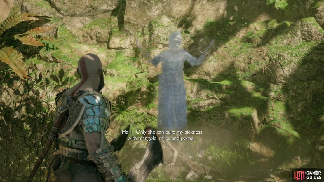 Find a ghost at Pilgrim&rsquo;s Landing to start the favor &ldquo;Cure For the Dead&rdquo;.
