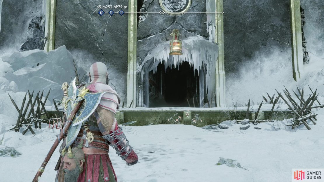 Search under the bridge along the eastern edge of Tyr&rsquo;s Temple to find the Raider Stronghold.
