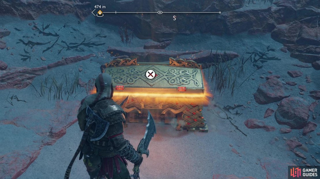 Under a ruined tower along the northern end of The Barrens you&rsquo;ll find a Legendary Chest containing the Gauntlets of Radiance.
