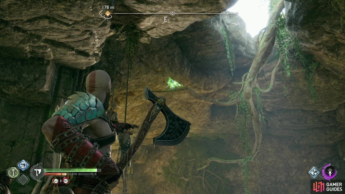 You can find one of Odin&rsquo;s Ravens south of the Lore Marker - Seidr Sacrifice.