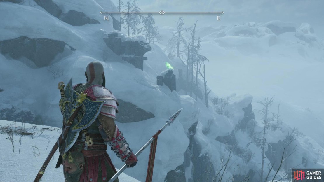 Climb up several cliffs and loot out to the northeast to spot one of Odin&rsquo;s Ravens.