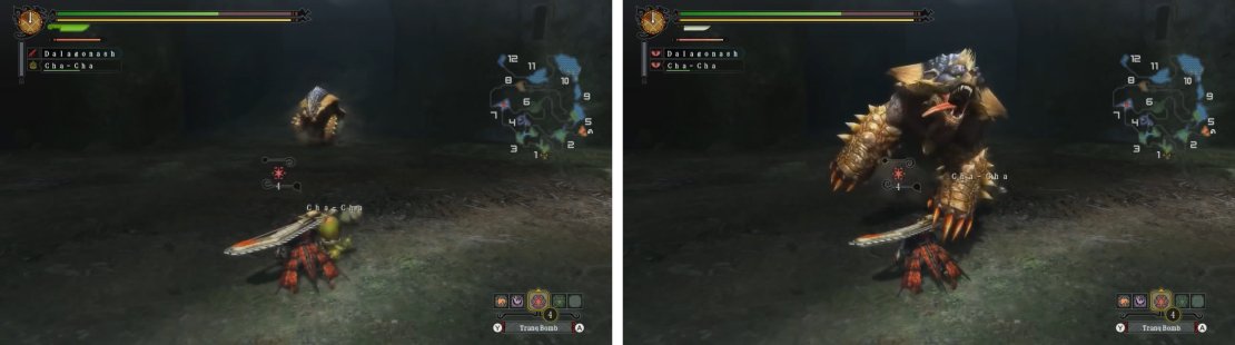 Place a trap too early and a monster&rsquo;s charge might catch you.