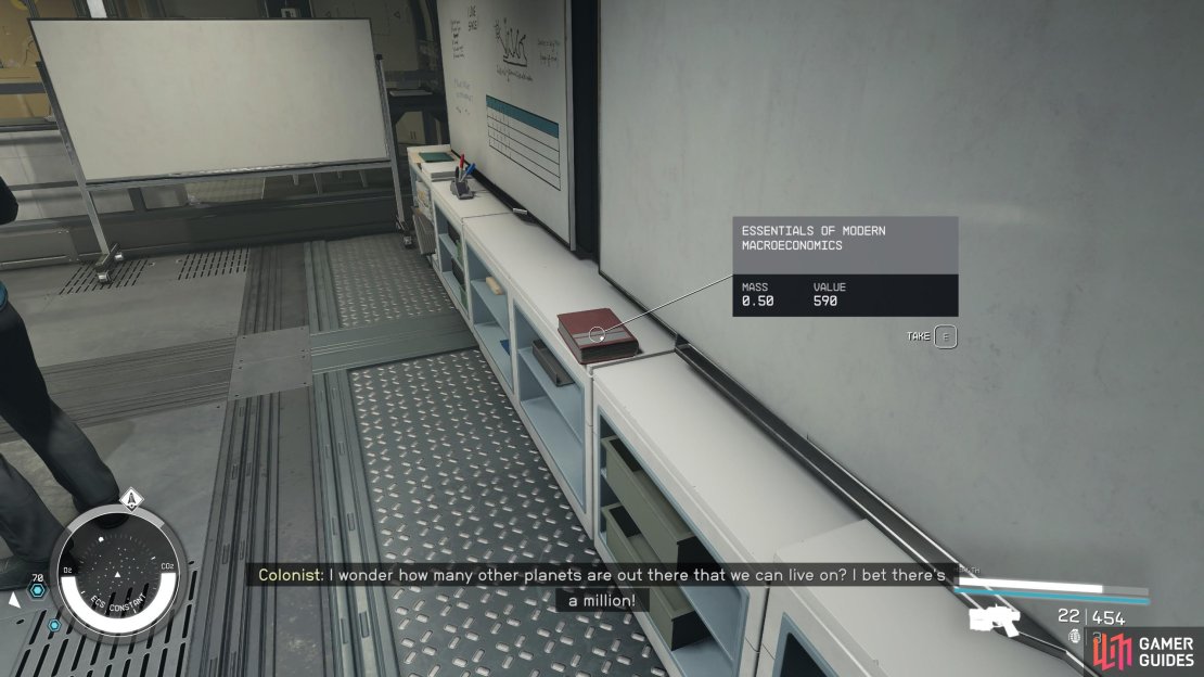 Others are hidden in secondary quest locations in not-so-obvious locations like this one on ECS Constant over Porimma II.