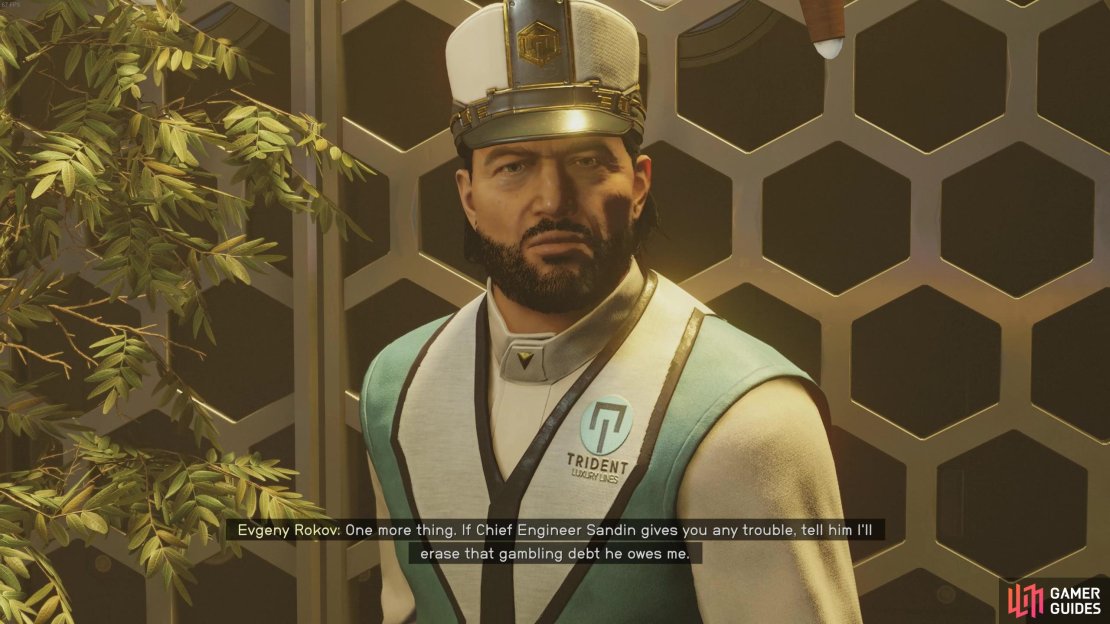 Rokov devises a plan to trigger an emergency lockdown.