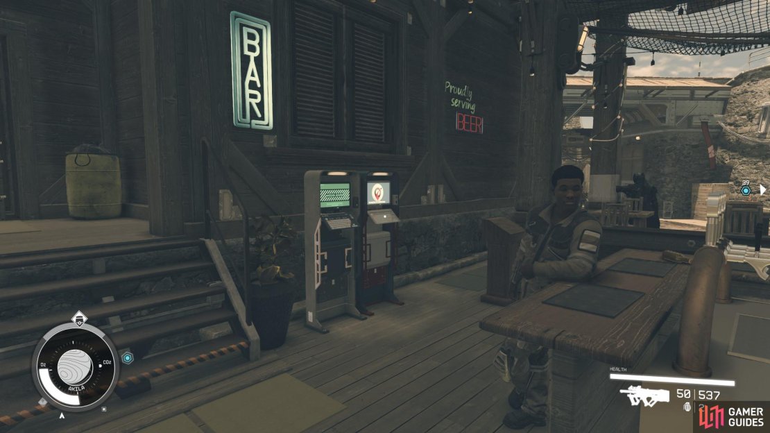You can remove a bounty in Starfield&rsquo;s Akila City by visiting the pub in the town center.
