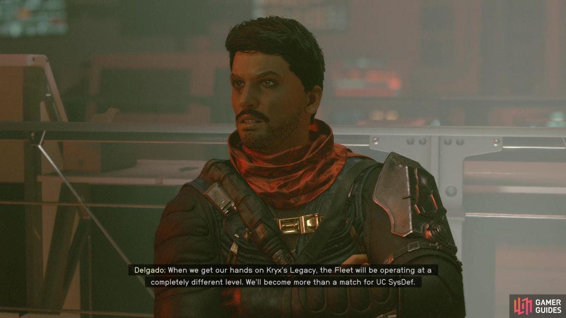 Delgado has big plans that include breaking into the abandoned prison and finding out Kryx&rsquo;s Legacy. 