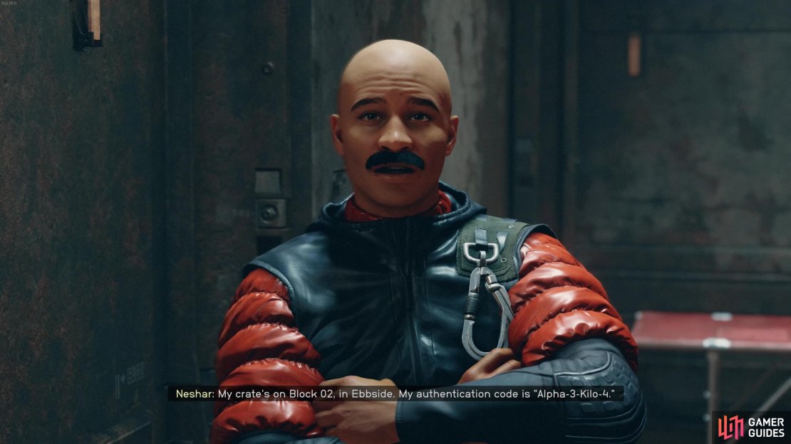 Speak with Neshar in prison and he&rsquo;ll ask you to deliver his package to Yannick Legrande. 