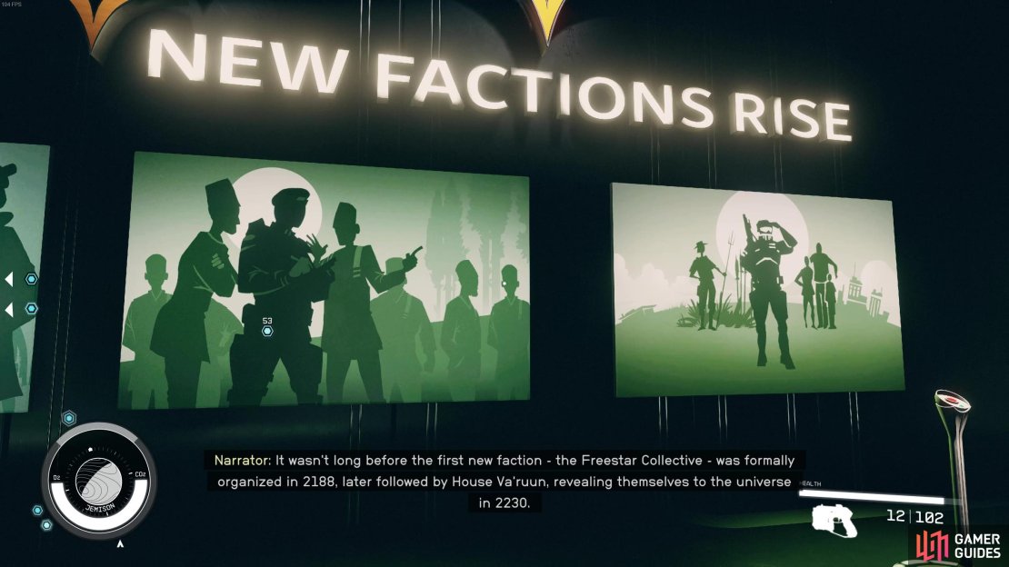 The Orientation Hall is a great opportunity to learn about the lore and background of the game.