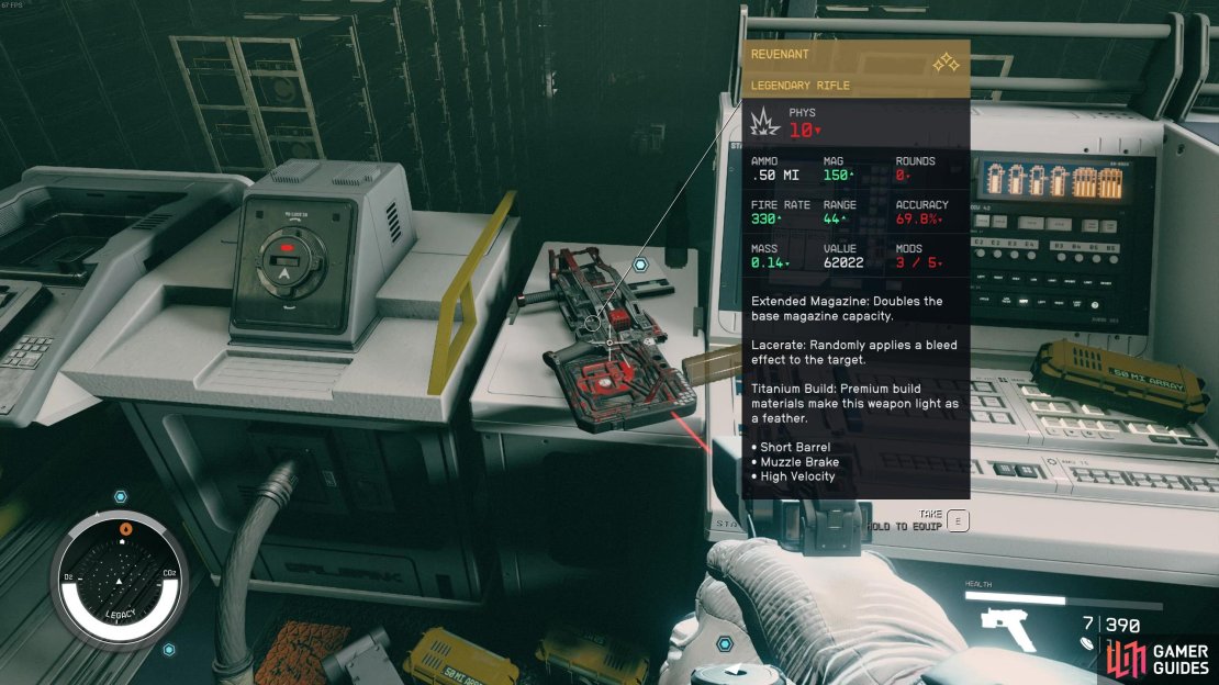 Kryx&rsquo;s Revenant rifle. 