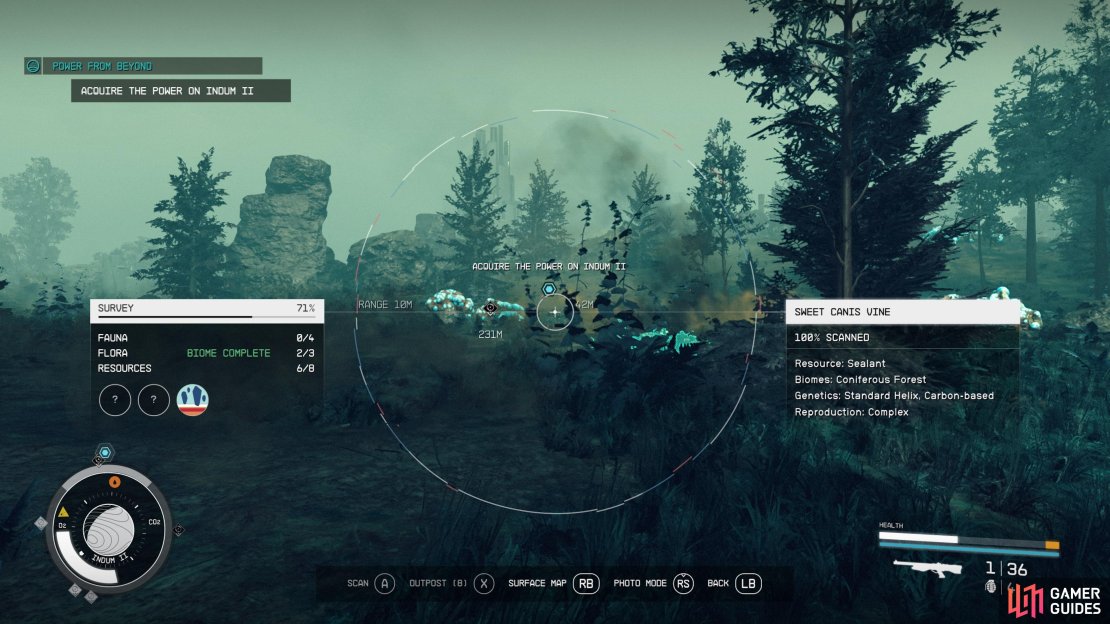 Use your scanner to look at the anomalies until you see the circle on the scanner distort.