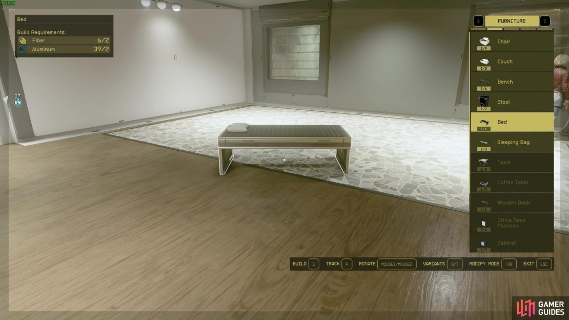 To begin with Starfield&rsquo;s house customization, go to the terminal on the wall, then start placing objects using crafting materials like iron.