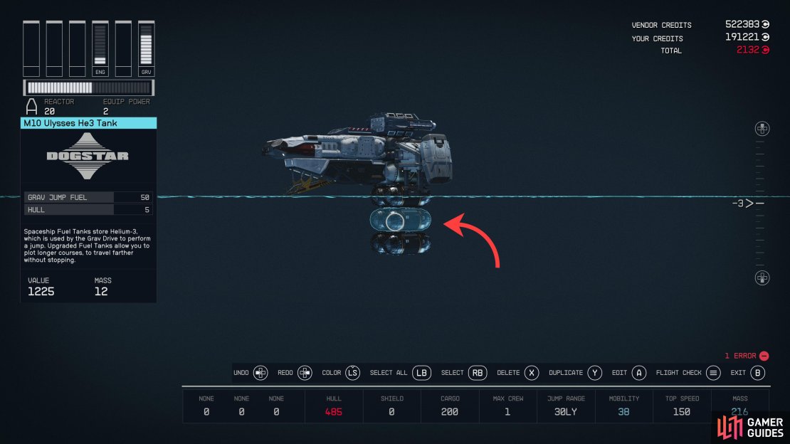 Can you dig it? No, you cannot. You&rsquo;re making starships. No digging - nothing below the landing bay and landing gear.