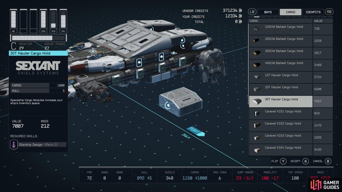 While not as glamorous as your reactor, engines, weapons and grav drive, your cargo holds determine how much plunder you can store - a pack rat&rsquo;s obsession.