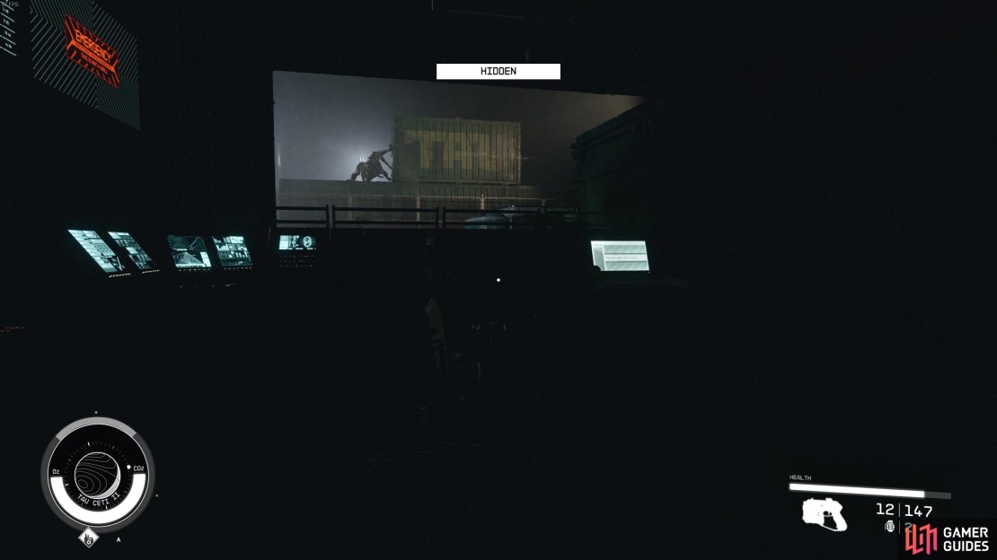 Once you&rsquo;ve booted up the Tracking System, you&rsquo;ll come face to face with the terrifying Terrormorph&hellip;and the lights go out too!