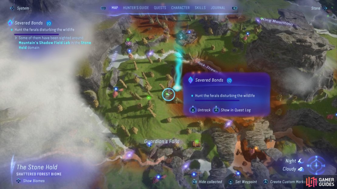 The location where you&rsquo;ll find the Thanator for Access Code C.