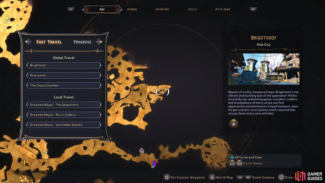 Head to this location of the Drowned Abyss