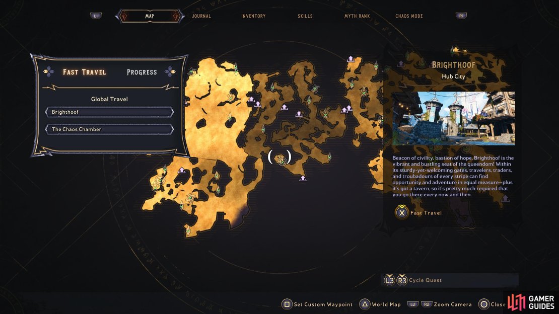 Head to this location of the Overworld 