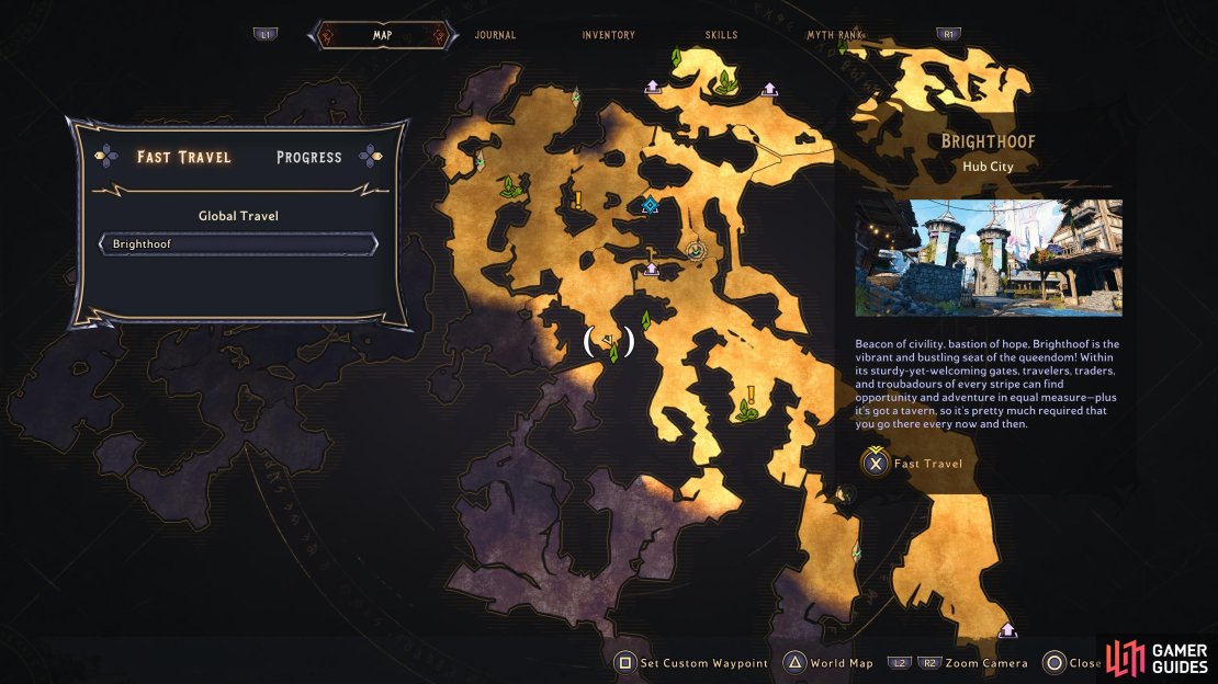 Head to this location of the Overworld