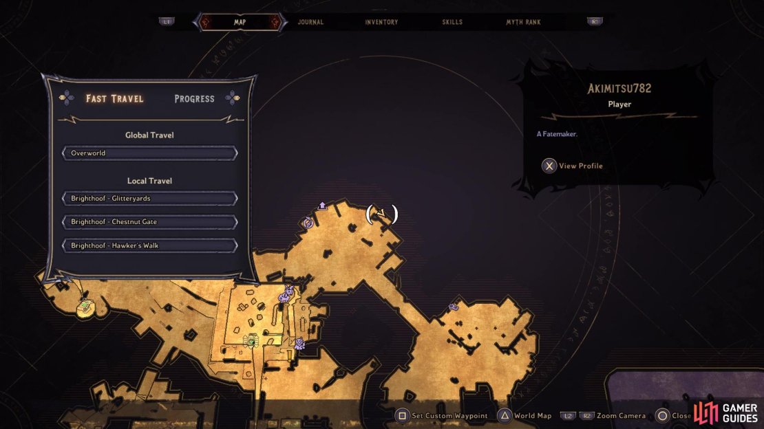 Lucky Dice #9 on the map
